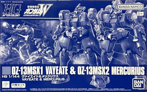 ガンプラ】HGAC ヴァイエイト ＆ メリクリウス レビュー